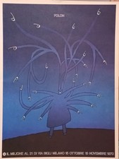 Reproduction affiche de Folon