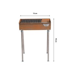 Barbecue à charbon de bois en