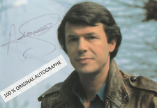 SAVIOR ADAMO: Signed Singer World - Autograph Original Authentic / Cards.