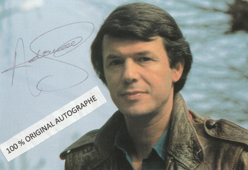 Salvatore adamo autographe - adamo,