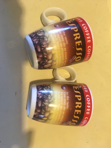 Lot tasses à espresso - à,