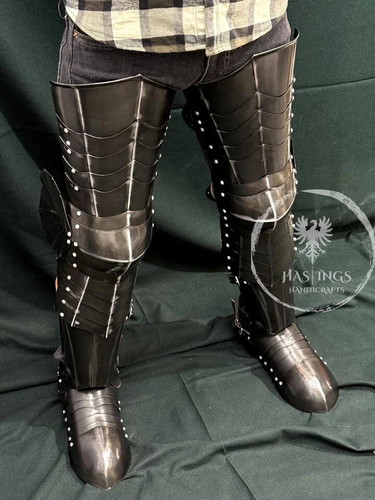 Medieval nazgul full leg guard - full,