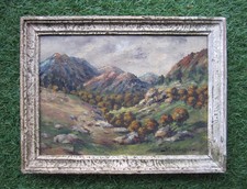 Ancien beau petit tableau