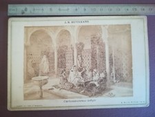 B54 Large CDV Photo circa 1890 Cartomancian Kabyle Ed. JB Huysmans Blour