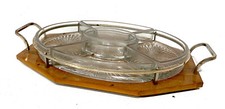 Antique Art Deco period aperitif servant tray (out of attic)