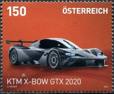 Austria 2023. Cars. Ktm X-bow Gtx 2020 (MNH OG **) Stamp