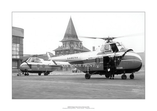 Sabena sikorsky 55 - sabena, s.55