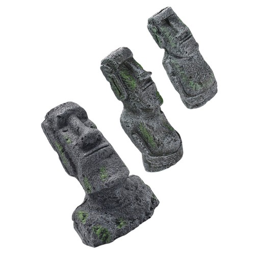 Resin craft moai statues - moai, for