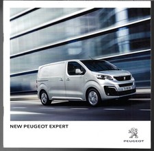 Peugeot Expert Van 2016-2017 UK Market Brochure Compact, Standard, Long, Combi