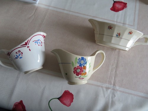 Vintage saucieres porcelaine - 3,
