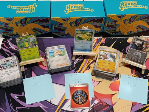 Lot 413 cartes pokemon - cartes,