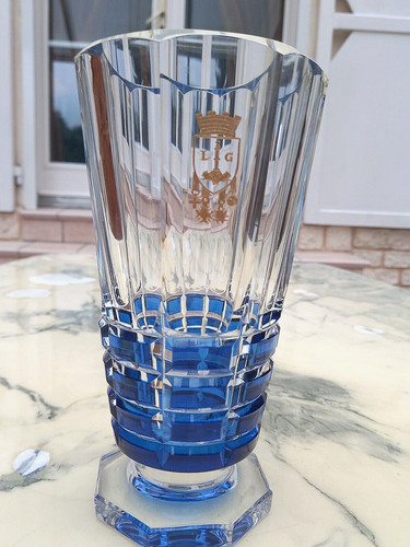 Vase cristal taille - cristal,