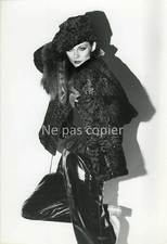 FUR FASHION circa 1970 Swakara astrakan DE LUCA photo 23 x 16 cm by Tony KENT