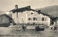 CPA Suisse Grisons Bauernhaus in Cresta Avers (1409)