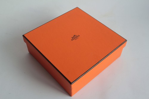 Hermes boite carton - boite, orange