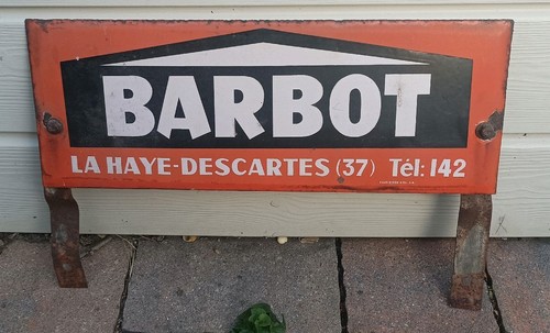 Ancienne rare plaque - et,
