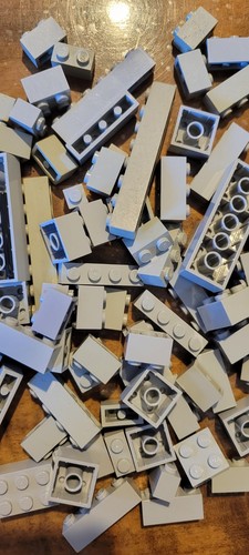 Lego briques gris clair 100 - lego,