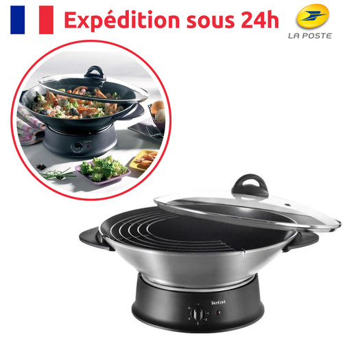 Wok électrique puissante cuve - wok,