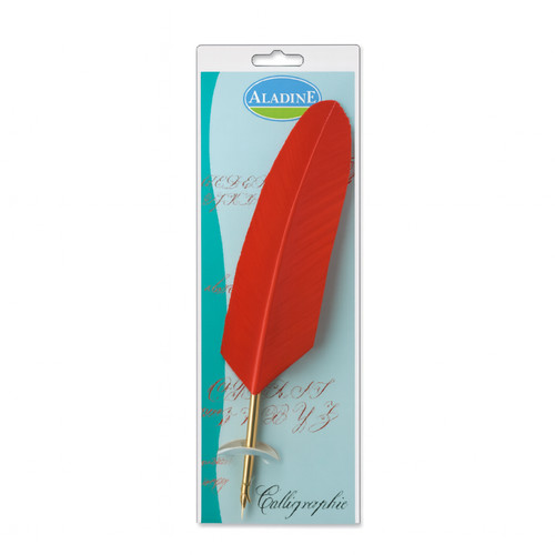Plume oie rouge pour la - plume,