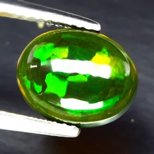 Opale noire d'Ethiopie, taille