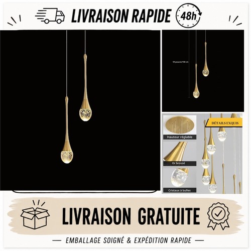 Lustre led cristal - lustre, 2