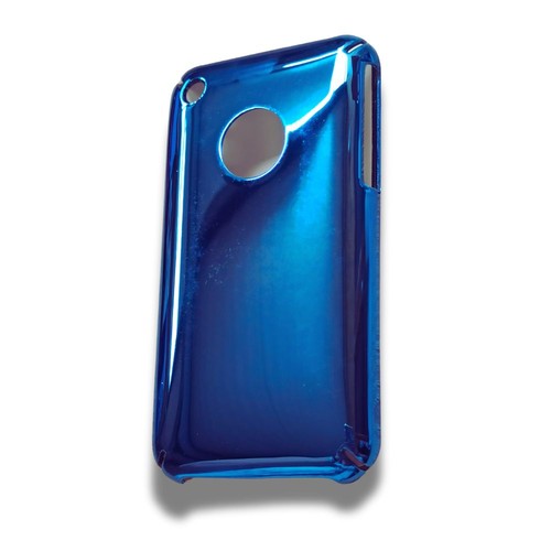 Coque rigide effet - coque, chrome