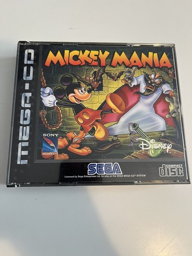 Mickey mania sega mega pal - sega,
