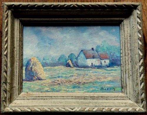 Tableau impressionniste huile - tableau,
