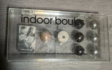 VINTAGE INDOOR BOWLING SET GAME OF BOULES, LONCRAINE BROXTON MADE IN ENGLAND