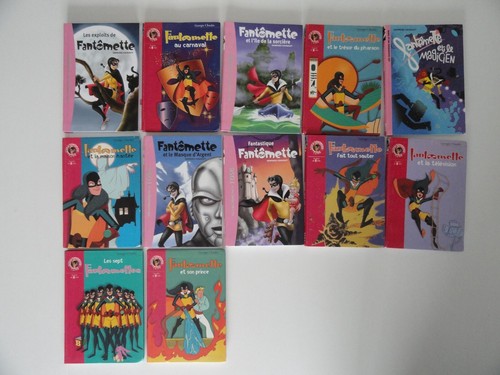 Lot livres fantômette - 12,