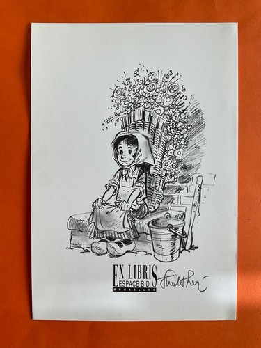 Walthery libris signe - walthery, ex