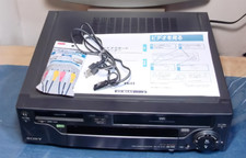 SONY WV-H2 VHS Hi-Fi Stereo Hi8 VCR W Video Deck Player Testé fonctionne en l...
