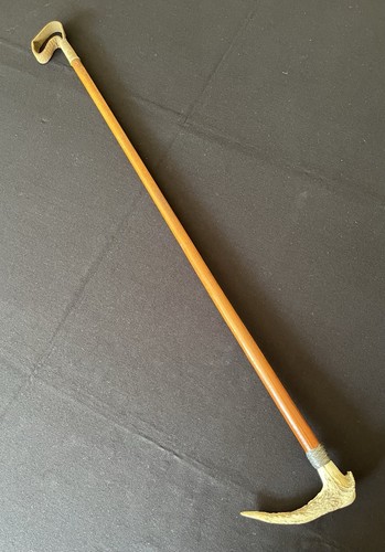 Fouet chasse ancien bois - de,
