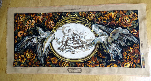 Tapisserie canevas ancien - tapisserie,,