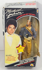 Michael Jackson Superstar Of The 80's Figurine Doll ~ In Original Box ~ Pre Owne