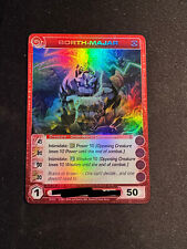 Borth-Majar - Super Rare - Chaotic Card - 'Max Energy' Dawn of Perim N/M