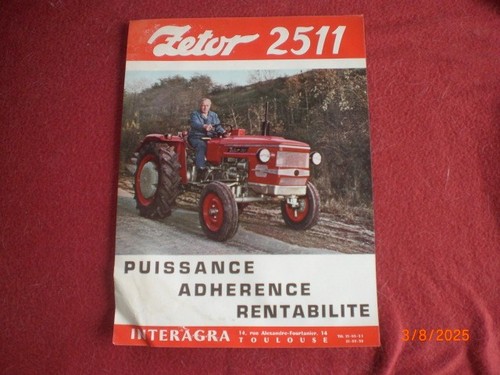 Ancien prospectus - ancien,