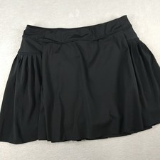 Athleta Advantage Skort Jupe Short Advantage Women's Medium Black Tennis Skirt S