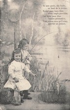 CP BLACK WHITE CHILDREN FISHING - NUISETTE FISHING ROD - "BRIGHTNESS" - 24387