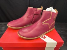 paire de chaussure enfant fille mauve bottine kickers taille 32