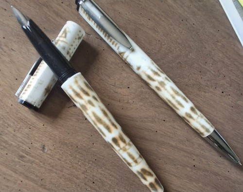 Parure stylo plume bille - et,