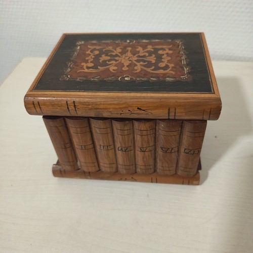 Ancien coffret secret boite - ancien,