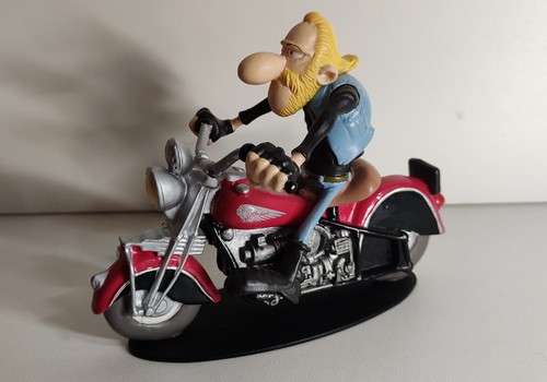 Figurine moto résine joe - figurine, en