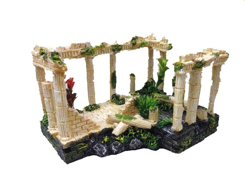 Ancient roman ruins ornament - roman,