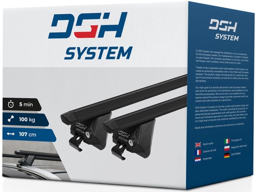 Barres toit rails pour - de,