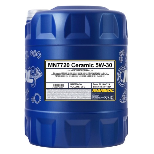 Mannol 7720 huile moteur - mannol,