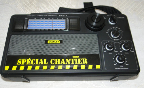Radio portable stanley 115 - radio, sw