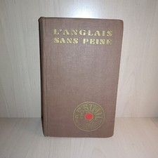 L'Anglais sans peine Méthode Assimil (illustré) 1957 - livre ancien