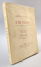 ROBERT LOUIS STEVENSON • A LA PAGAIE SUR L'ESCAUT...E.O. 1900 EX. NUM. SUR JAPON
