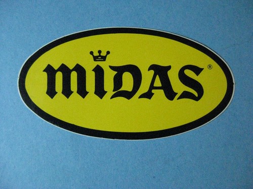 Autocollant anciens midas - :,